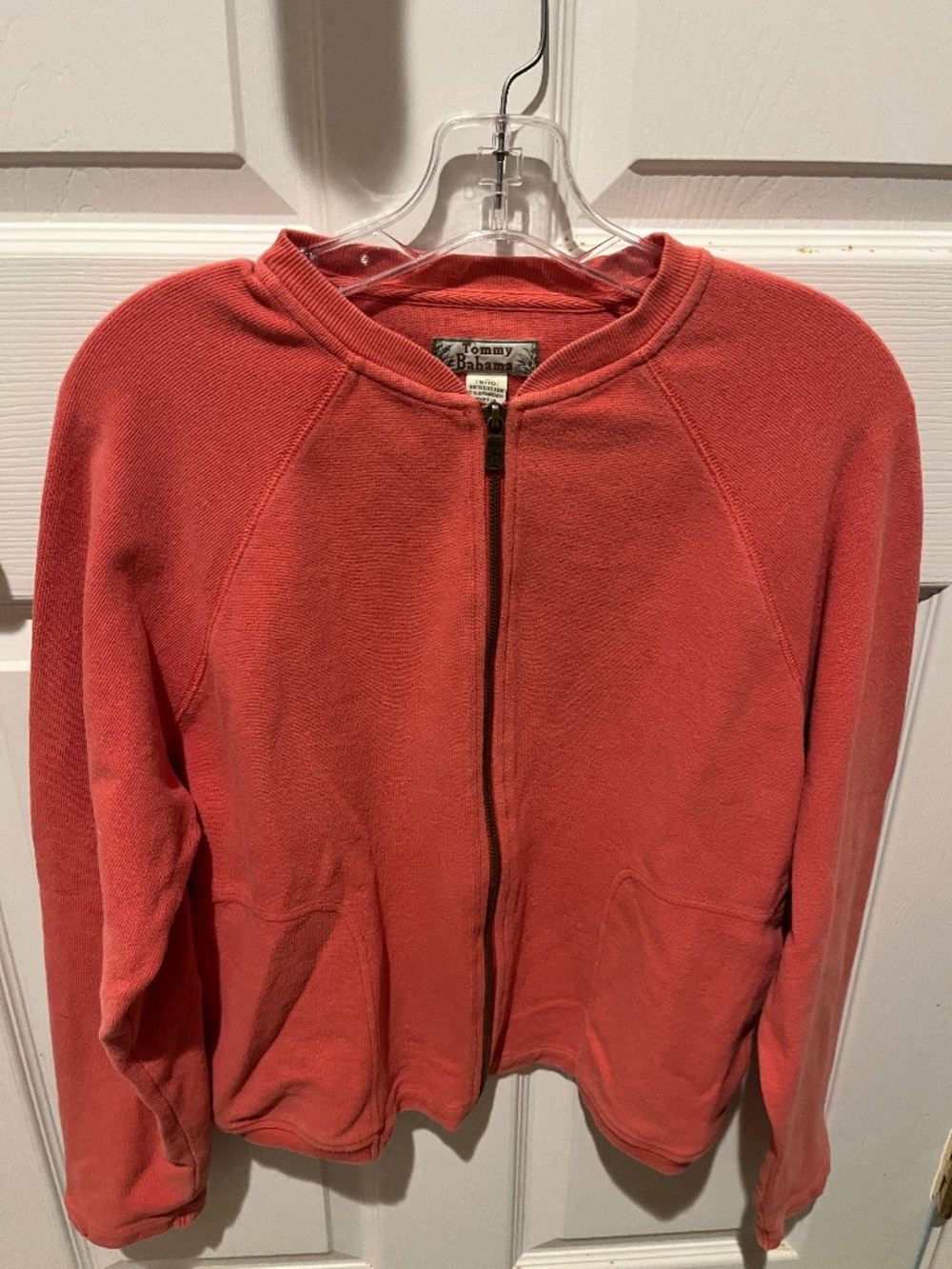 Tommy Bahama Unisex zip front w/2 pockets Sweater
